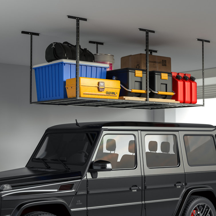 Roof rack garage storage hot sale